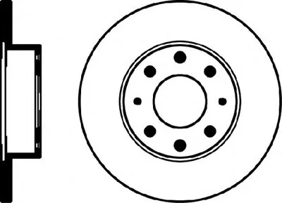 Тормозной диск HELLA PAGID купить