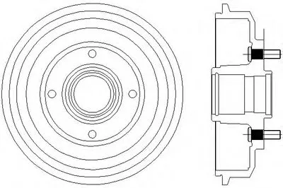 Тормозной барабан HELLA PAGID купить
