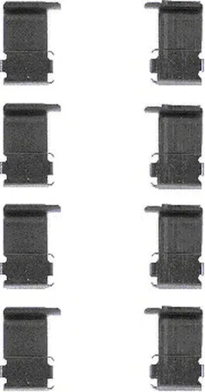 Комплектующие, колодки дискового тормоза HELLA PAGID купить