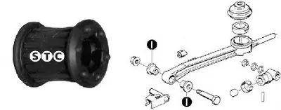 Втулка, шток вилки переключения STC купить