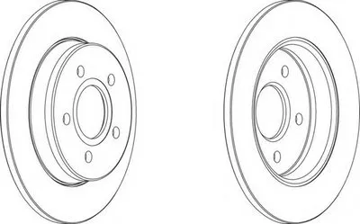 Тормозной диск PREMIER FERODO купить