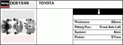 Тормозной суппорт Remanufactured REMY (Multiline) DELCO REMY купить