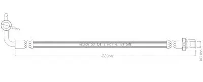 Тормозной шланг REMKAFLEX купить