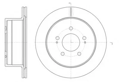 Тормозной диск KAWE купить