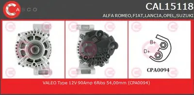 Генератор BRAND NEW SERIES CASCO купить