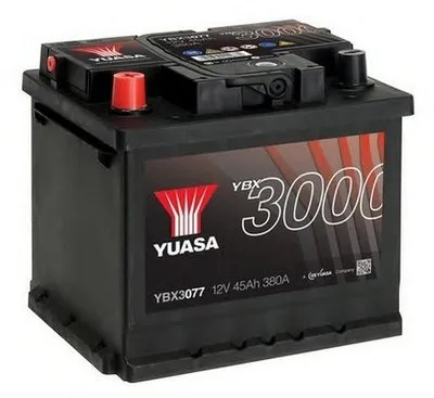 Стартерная аккумуляторная батарея YBX3000 SMF Batteries YUASA купить