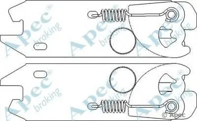 Система тяг и рычагов, тормозная система APEC braking купить