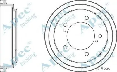 Тормозной барабан APEC braking купить