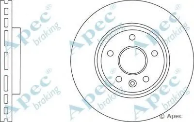 Тормозной диск APEC braking купить