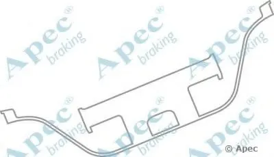 Комплектующие, тормозные колодки APEC braking купить