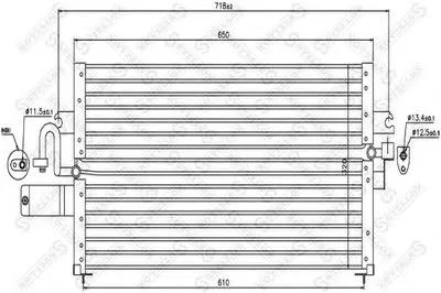 Конденсатор, кондиционер STELLOX купить
