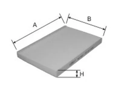 Фильтр, воздух во внутренном пространстве Cabin filter (Standart) for HYUNDAI/KIA GOODWILL купить