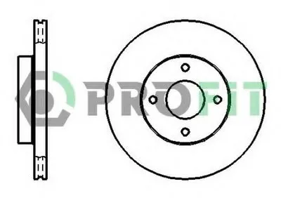 Тормозной диск PROFIT купить