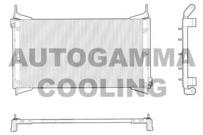 Конденсатор, кондиционер AUTOGAMMA купить