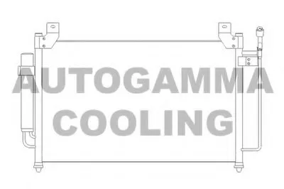Конденсатор, кондиционер AUTOGAMMA купить