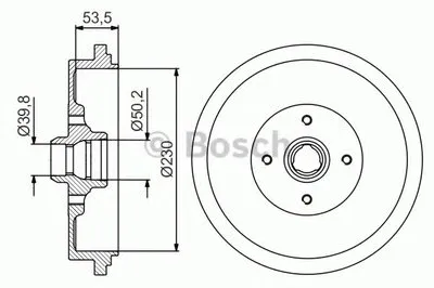 Тормозной барабан BOSCH купить