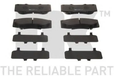 Комплект тормозных колодок, дисковый тормоз NK купить