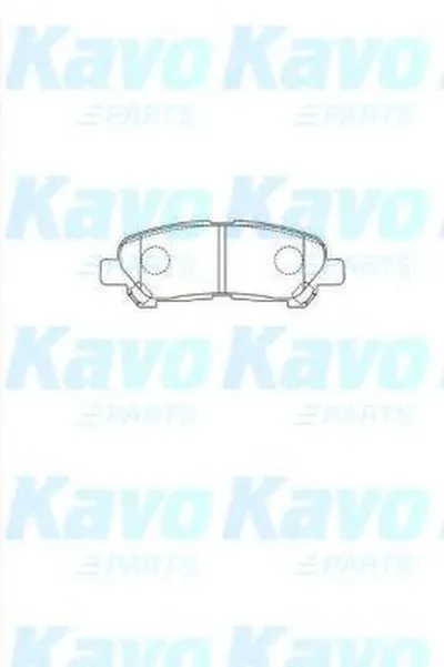 Комплект тормозных колодок, дисковый тормоз MK KASHIYAMA KAVO PARTS купить