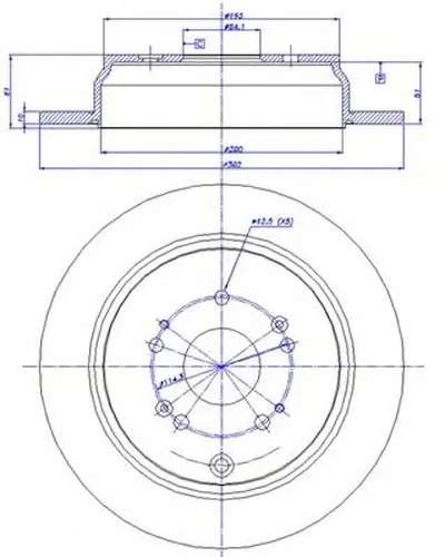 Тормозной диск CAR купить