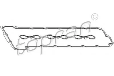Комплект прокладок, крышка головки цилиндра PREMIUM BRAND TOPRAN купить