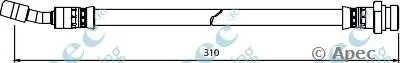 Тормозной шланг APEC braking купить