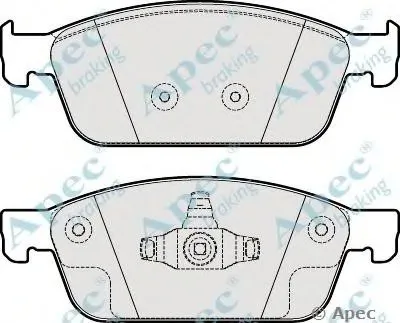 Комплект тормозных колодок, дисковый тормоз APEC braking купить