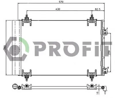 Конденсатор, кондиционер PROFIT купить