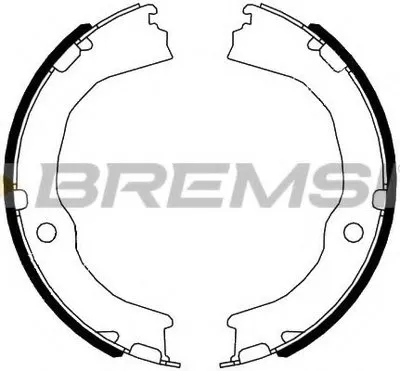 Комплект тормозных колодок BREMSI купить