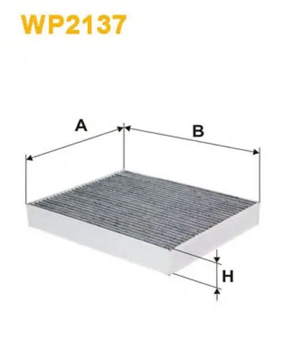 Фильтр, воздух во внутренном пространстве WIX FILTERS купить
