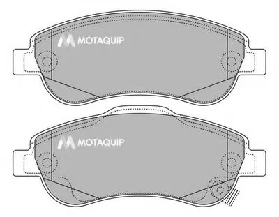 Комплект тормозных колодок, дисковый тормоз MOTAQUIP купить