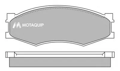 Комплект тормозных колодок, дисковый тормоз MOTAQUIP купить