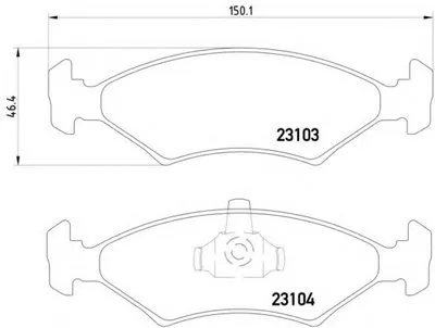 Комплект тормозных колодок, дисковый тормоз HELLA купить