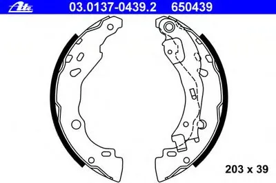 Комплект тормозных колодок ATE купить