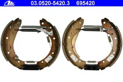 Комплект тормозных колодок Original ATE TopKit ATE купить