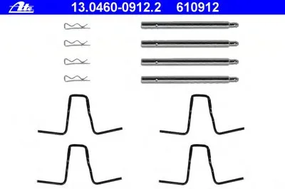 Комплектующие, колодки дискового тормоза ATE купить