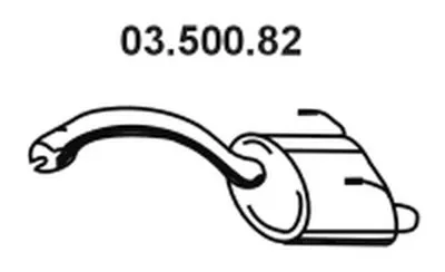 Глушитель выхлопных газов конечный EBERSPÄCHER купить