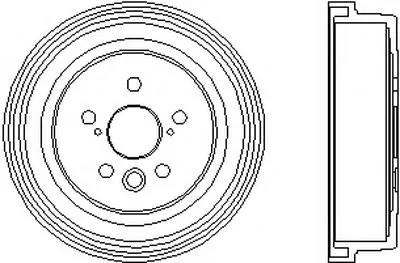 Тормозной барабан HELLA PAGID купить