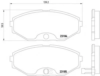 Комплект тормозных колодок, дисковый тормоз HELLA PAGID купить