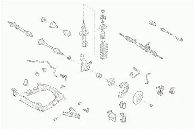 Рулевое управление; Подвеска колеса BOGE купить