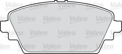 Комплект тормозных колодок, дисковый тормоз VALEO купить