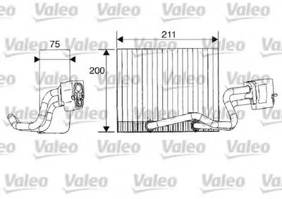 Испаритель, кондиционер VALEO купить