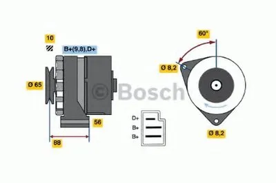 Генератор BOSCH купить