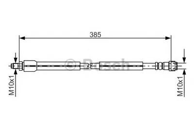 Тормозной шланг BOSCH купить