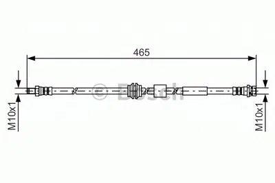 Тормозной шланг BOSCH купить