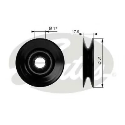 Паразитный / Ведущий ролик, клиновой ремень DriveAlign® GATES купить