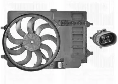 Вентилятор, охлаждение двигателя VAN WEZEL купить