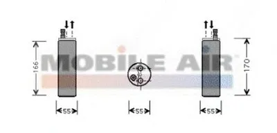 Осушитель, кондиционер VAN WEZEL купить