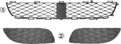 Решетка вентилятора, буфер VAN WEZEL купить