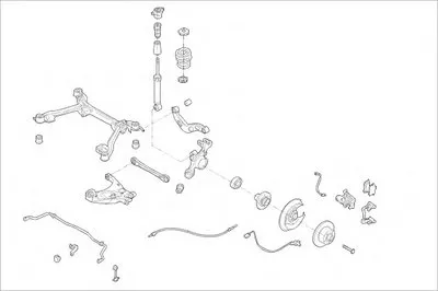 Подвеска колеса MONROE купить