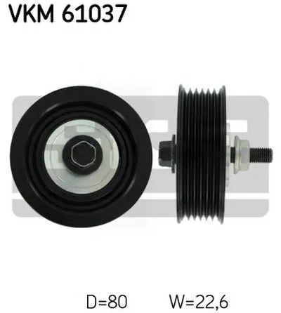 Паразитный / ведущий ролик, поликлиновой ремень SKF купить